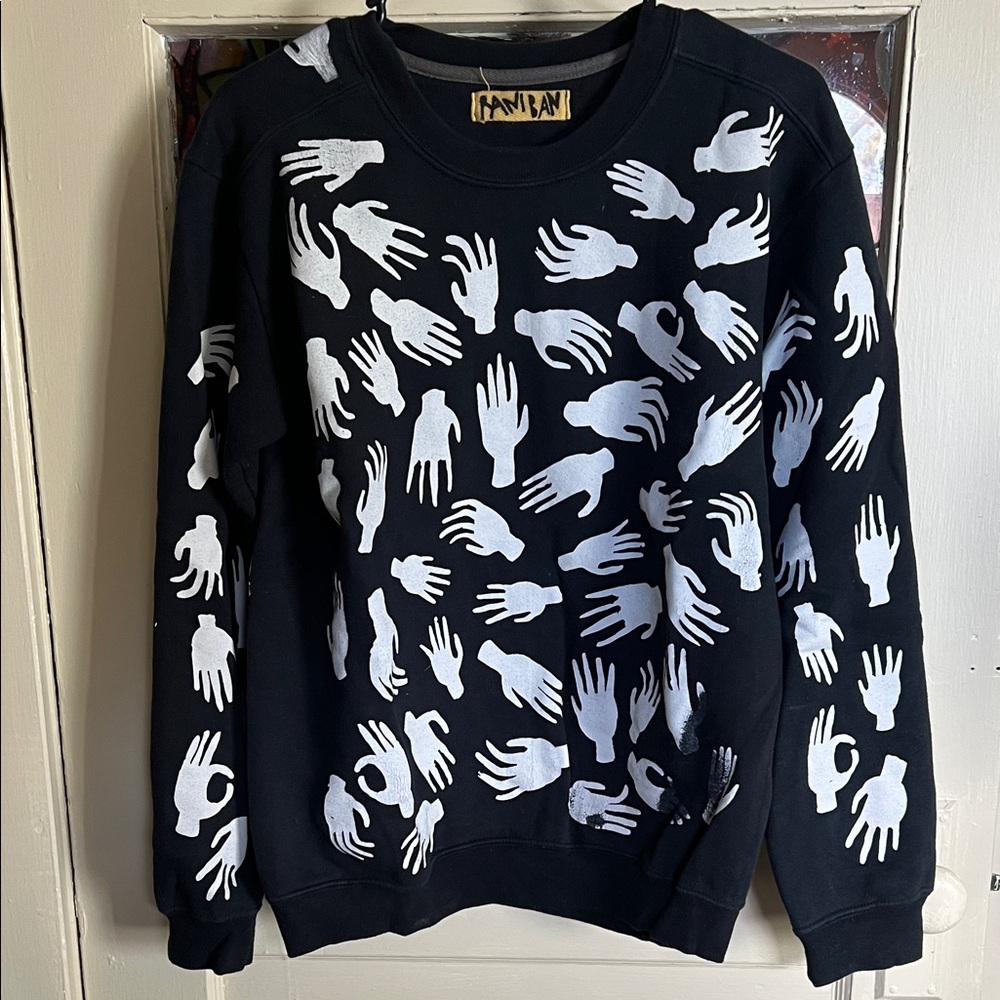 Rani Ban Hand Stamped Sweatshirt
